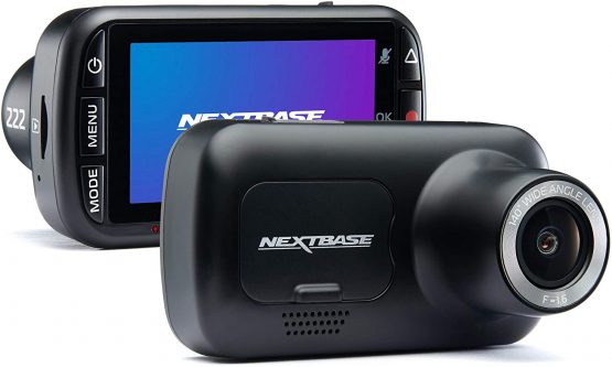Nextbase 222 Dash Cam Full 1080p/30fps HD Recording In Car DVR Camera- 140° 6 lane Wide Viewing Angle- Polarising Filter Compatible- Intelligent Parking Mode- Loop Records- G-Sensor- Magnetic Mount…