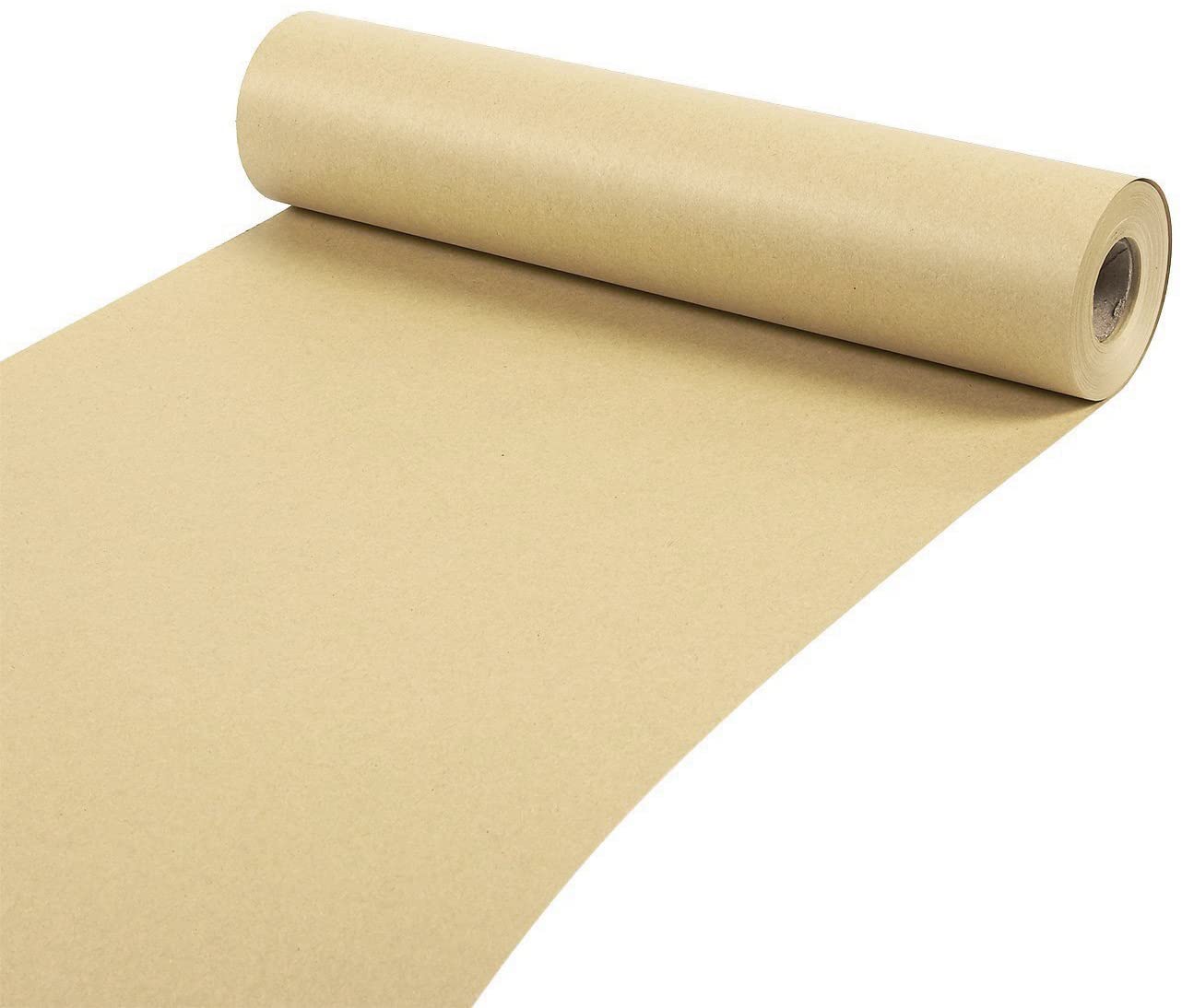 Brown Kraft Paper Roll (305mm x 30.5m) Brown Paper Packing Roll, Ideal for Arts Crafts, Gifts, Postal, Shipping, Wrapping
