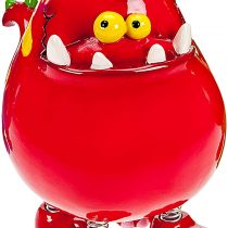 Mousehouse Gifts Red Monster Dinosaur Money Box Piggy Bank for Kids Adults Boys Girls