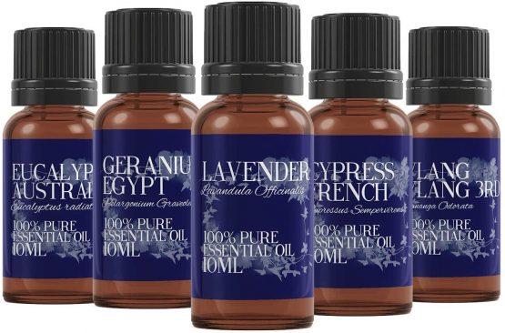 Mystic Moments | Essential Oil Starter Pack - Yin - 5 x 10ml - 100% Pure - Image 2