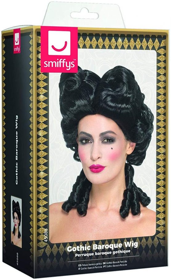 Deluxe Gothic Baroque Wig - Image 2