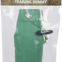 Dog & Field 0.5lb Canvas Dog Training Dummy - Green, Orange, Red & White (Green)