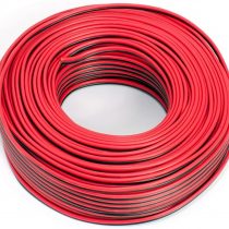 Loudspeaker Cable 2 x 0.75 mm² - 50 m - Red/Black - CCA - Audio Cable - Box Cable
