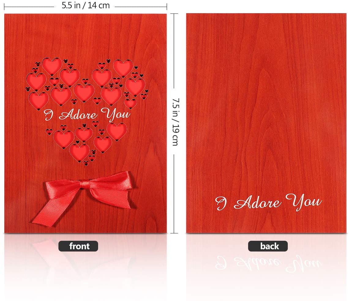 I Adore You Card 1pc with Box - Image 4