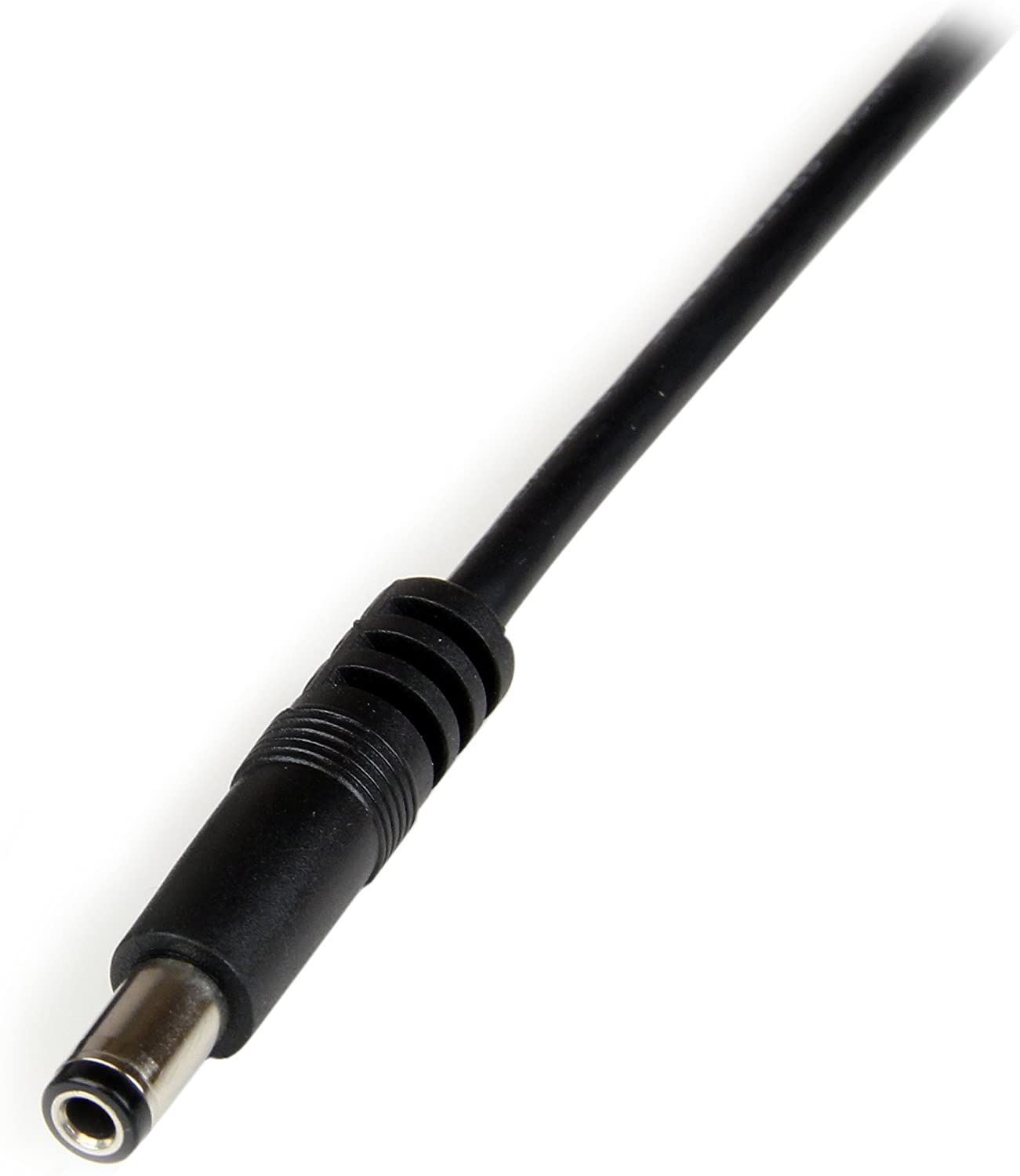 1m USB A - 5.5mm DC, Black, 3 ft/1 m - Image 3