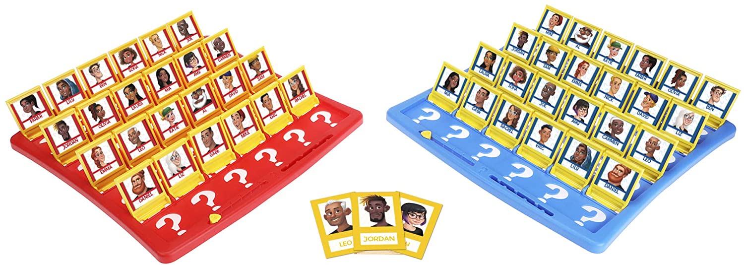 Hasbro Gaming Guess Who? Game Original Guessing Game for Kids Ages 6 and Up For 2 Players, Multicolor, 4.1 x 30.5 x 25.4 cm - Image 4
