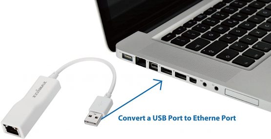 Edimax EU-4208 USB 2.0 Fast Ethernet Adapter - White - Image 3