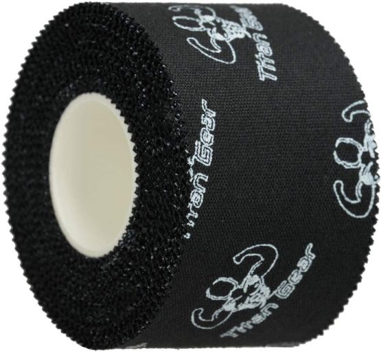 Sports Tape Black 9.14m Long 3.8 cm Wide Strong Sticky Premium Zinc Oxide Athletic Weightlifting Tape Finger Wrist Ankle Taping Cotton Fabric - Image 2