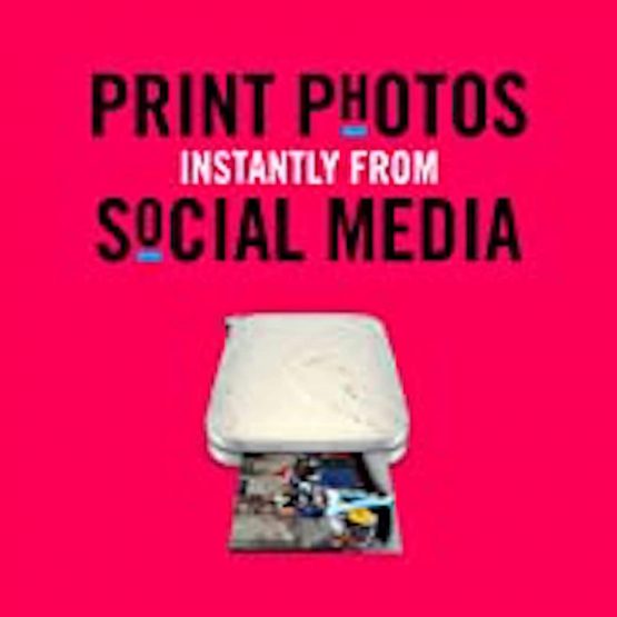 HP Sprocket Select Portable Instant Photo Printer for Android and iOS devices (Eclipse) Prints on 2.3x3.4” Sticky-Backed Zink Photo - Image 2