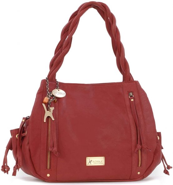 Catwalk Collection Handbags - Women's Leather Tote/Shoulder Bag - CAZ