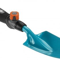 GARDENA combisystem Hand Trowel: Garden spade for planting and transplanting work, 8.5 cm working width, flexible use, high-quality steel, Duroplast coating, corrosion protection (8929-20)