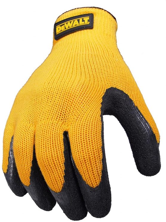 Dewalt Mens DeWalt Secure & Breathable Latex Gripper Gloves - Image 2