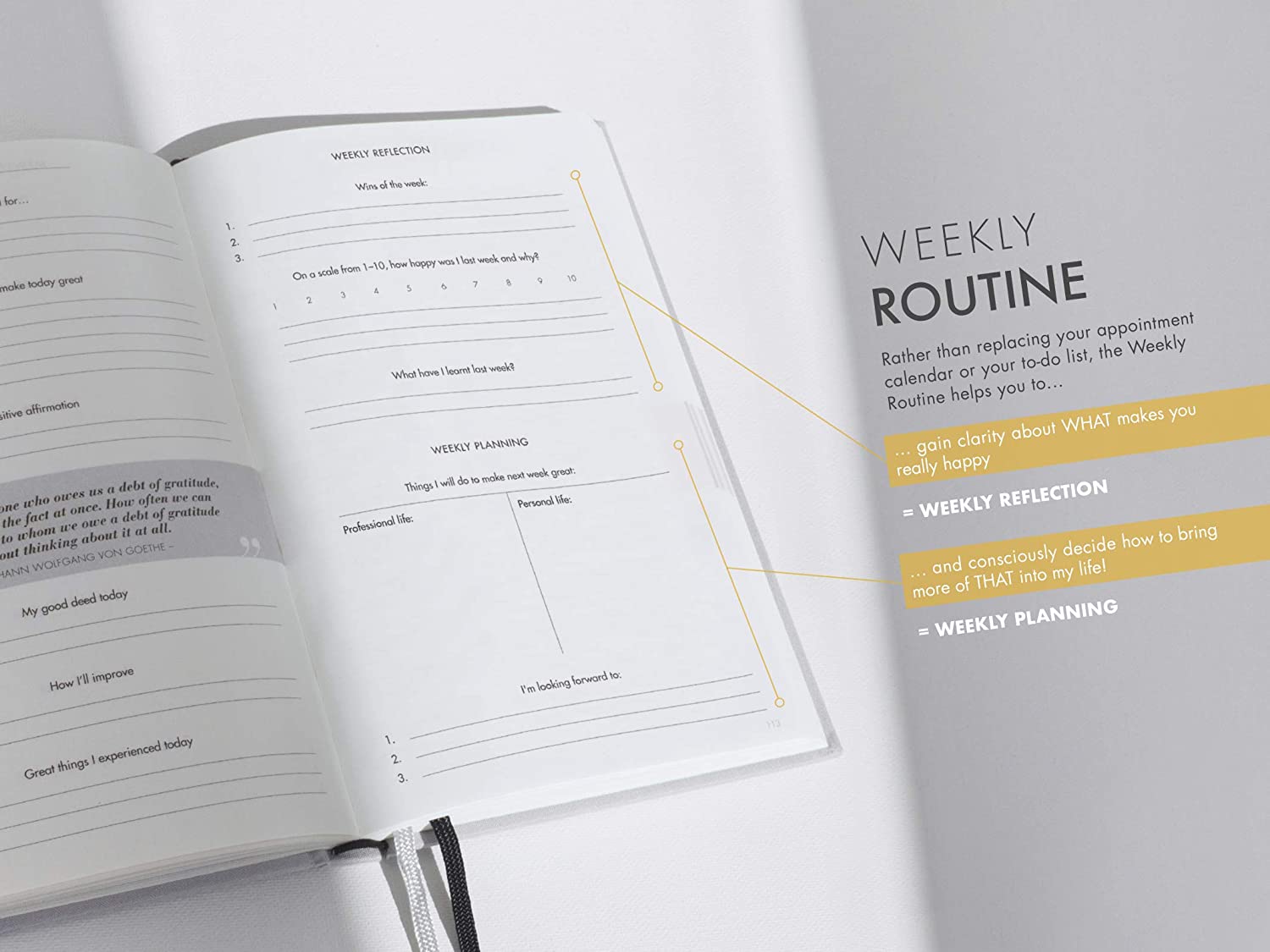 UrBestSelf 6-Minute Diary Pure, 3-Million-Copy Gratitude Journal for Women & Men - Image 3