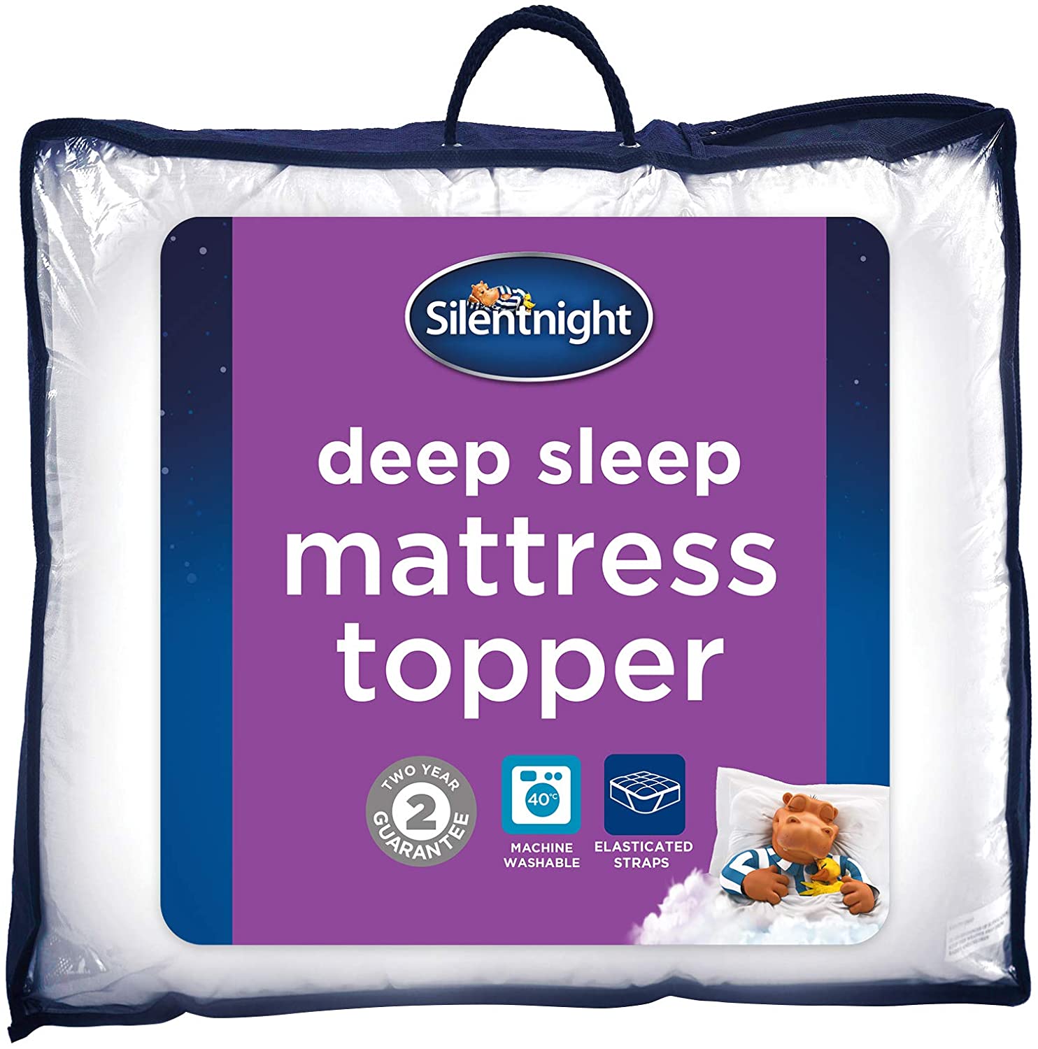 Silentnight Deep Sleep Mattress Topper Single Bed