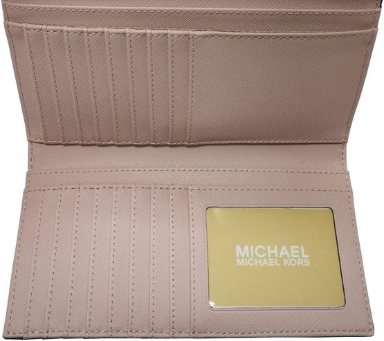 Michael Kors Women's Jet Set Travel Large Trifold Wallet