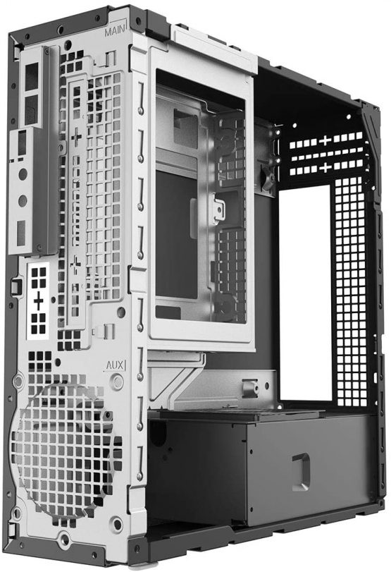 CiT MTX008B PC Case, Mini ITX, CE/EMI Approved Design, Game Max TFX 300W Power Supply Included, 80mm Front Fan Included, Designed With The Professional In Mind | Black - Image 4