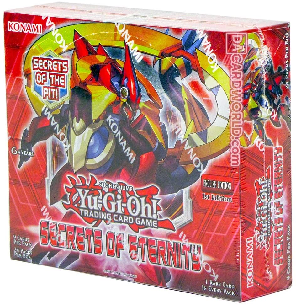 Yu-Gi-Oh Secrets of Eternity Booster Box, Red, Medium - Image 2