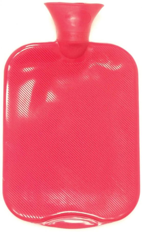 Finesse Thermoplastic Latex and Rubber Free Double Rib Hot Water Bottle