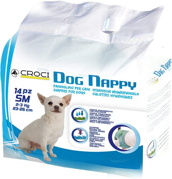 Croci Dog Nappy, Small, Pack of 14