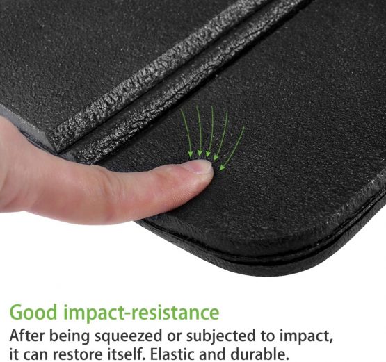 Vorcool XPE Seat Mat Moisture-Proof Folding Seat Mat for Walking,Waterproof Sitting Mat Seat Cushion Mat Foldable Waterproof for Outdoor Camping Park Picnic Black - Image 3