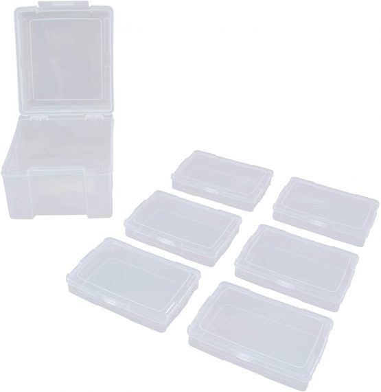 Advantus 61989 7.5"W x 9.25"L x 5.5"H Storage Studios Photo Keeper, Single unit