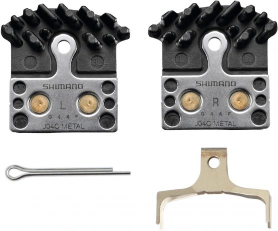 Shimano Y-8LW98030 - J04C metal pad and spring, with cooling fin - Image 3