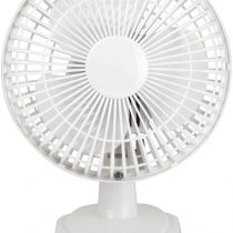 Status Portable 6-Inch Desk Fan, White