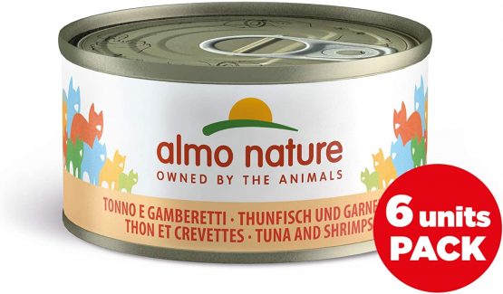 Almo Nature Mega Pack - Tuna and Shrimps 6 x 70g Cans