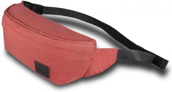 Fanny Pack Bum Bag Women & Men Red - JOHNNY URBAN "Tom" Hip Bag Made of Recycled PET Bottles for Festivals & Sports - Hipster Belt Bag Crossbody Bumbag Waist Pack Travel Carrier Water-Repellent - Image 3