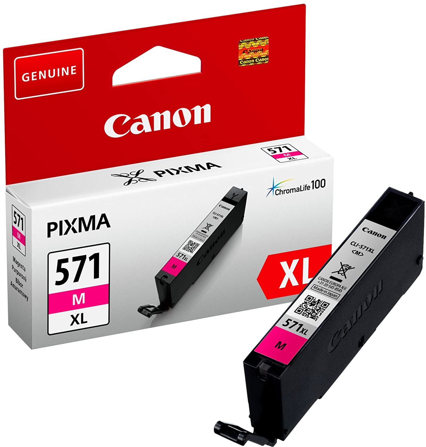 Canon Original PGI-570XL Black + CLI-571XL Black/Yellow/Magenta/Cyan (Pack of 5), Schwarz, Cyan, Magenta, Yellow, Photo-Black - Image 4