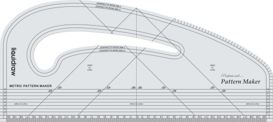 Liquidraw Pattern Maker Pattern Marking Ruler - Metric