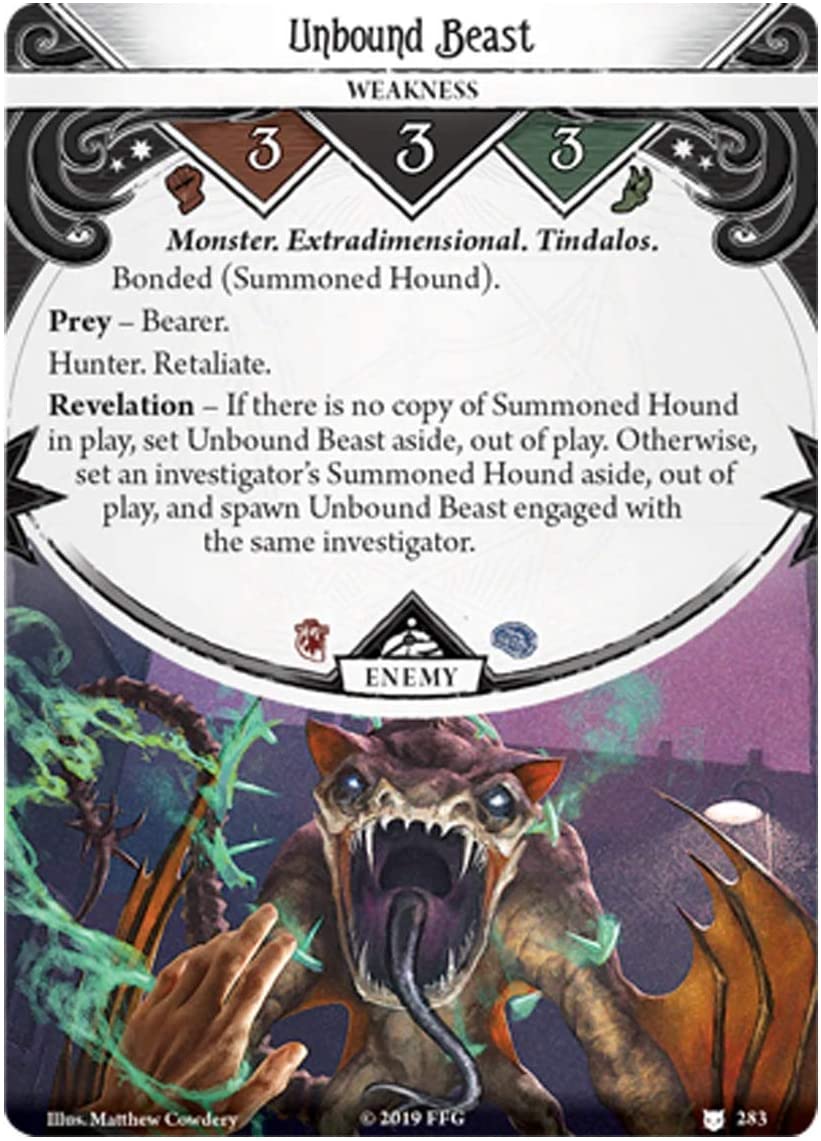 Fantasy Flight Games, Arkham Horror The Card Game: Mythos Pack, 5.5. Where the Gods Dwell, Ages 14+, 1 to 4 Players - Image 4