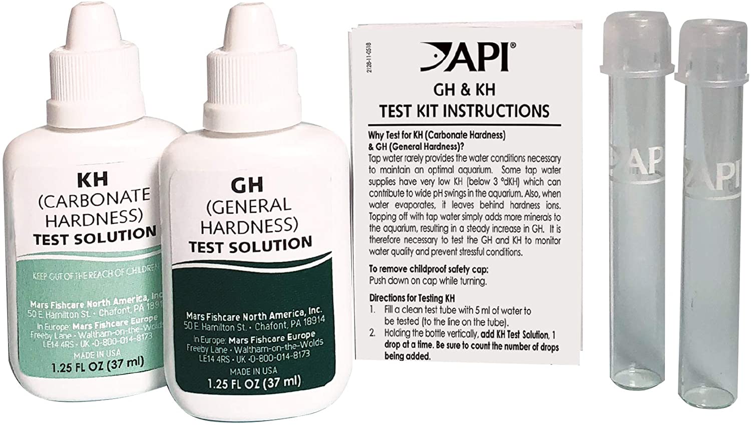 API GH & KH TEST KIT Freshwater Aquarium Water Test Kit 1-Count - Image 3