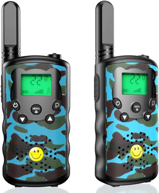 NEHOPE Walkie Talkies for Kids Adults,4 Mile Long Range, 8 Channel 2 Way Radio & Handheld Kids Walkie Talkies,Best Gifts for Boys & Girls adults for Outdoor Adventure