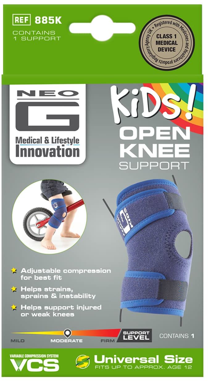 Neo-G Kids Knee Support Child Open Patella, Kids Knee Brace for Joint & Meniscus Pain, Osgood Schlatter, Strains, Sprains - Image 2