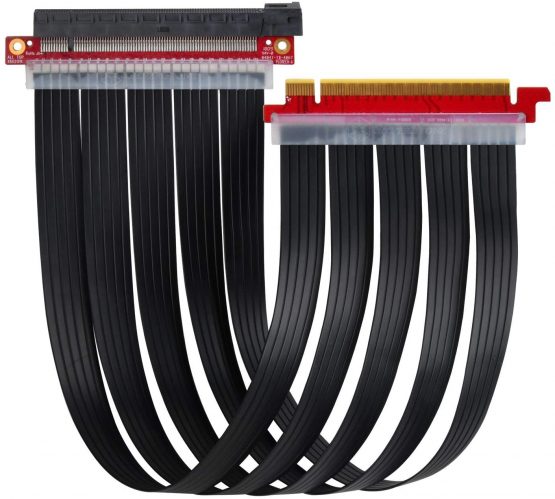 SilverStone SST-RC04B-400 - Premium PCI-E x16 Gen 3.0 Flexible Riser Ribbon Cable, EMI shielding, 40cm - Image 3