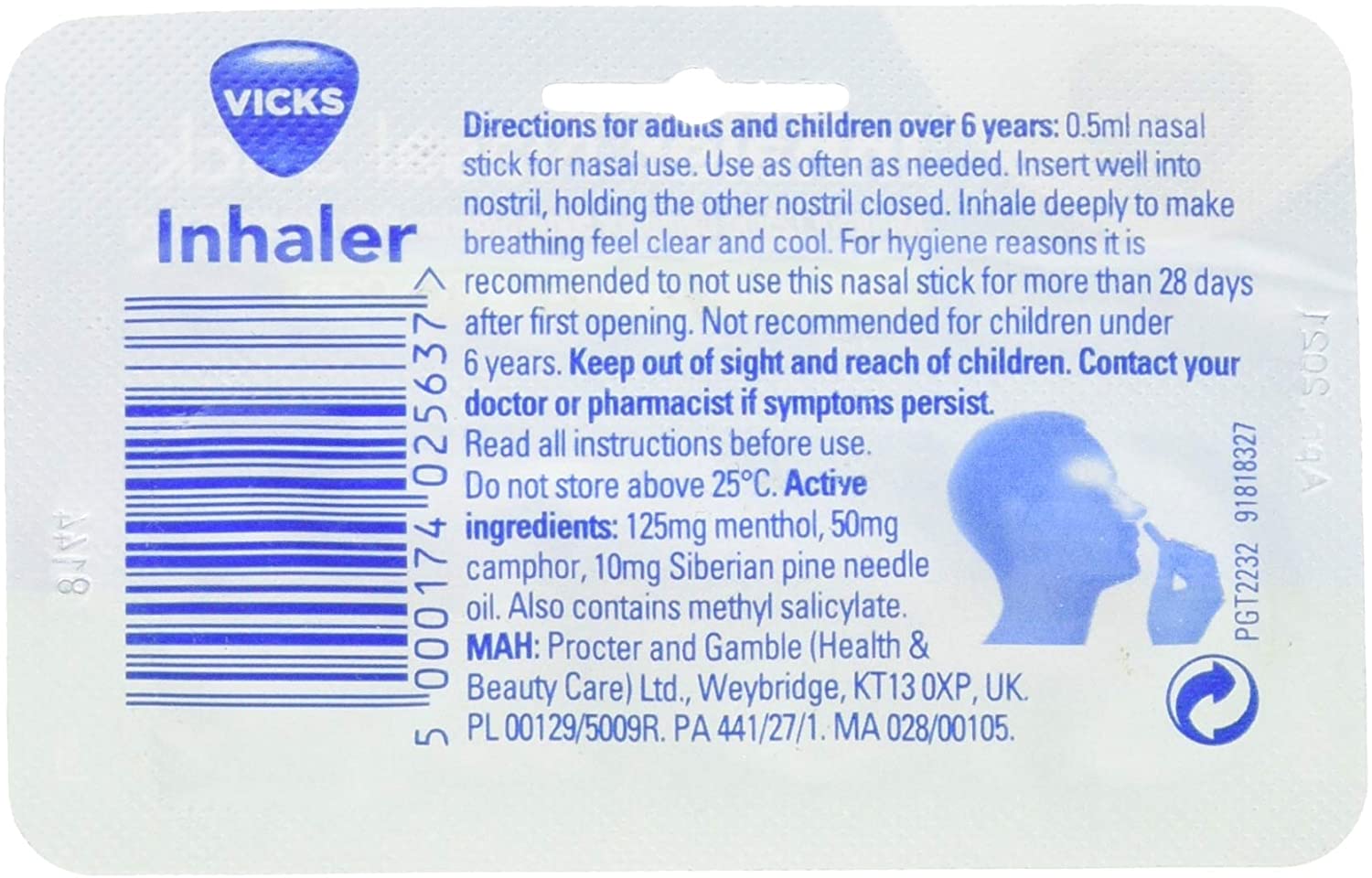 Vicks Insert Vicks Inhaler – BigaMart