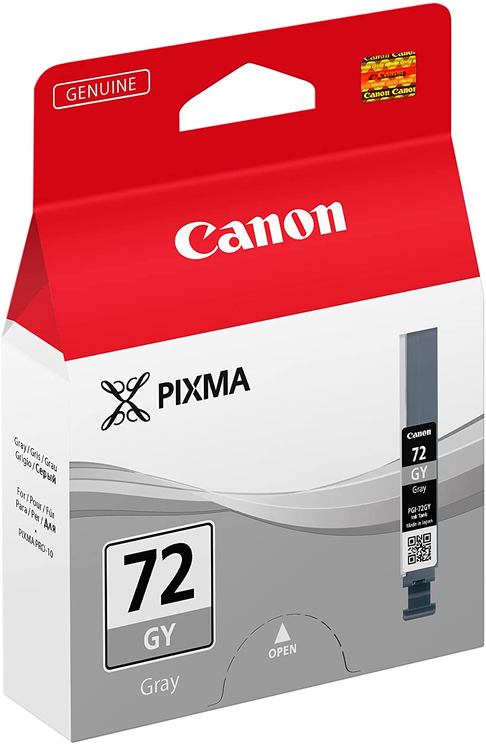 Canon PGI72GY Ink Cartridge - Grey - Image 2