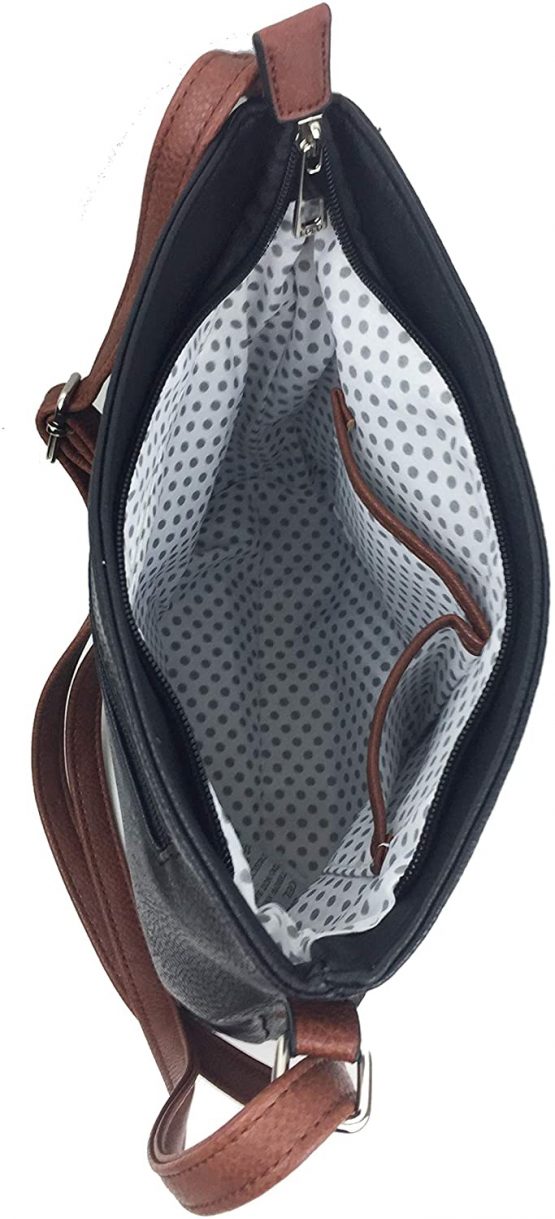 Designer Handbags for Women MEGAN Medium Size Smart & Compact Fashion Across Body Shoulder Bag Messenger Bag with Multi Pockets in Premium Supple PU Leather. - Image 4