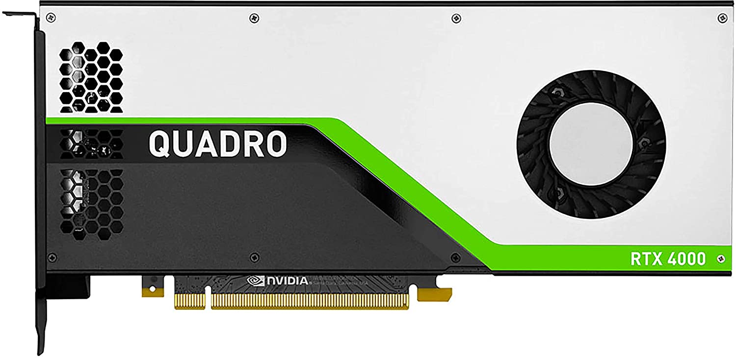 HP Nvidia Quadro RTX 4000 8GB (3) Dp+Usbc GDDR3 Video Card