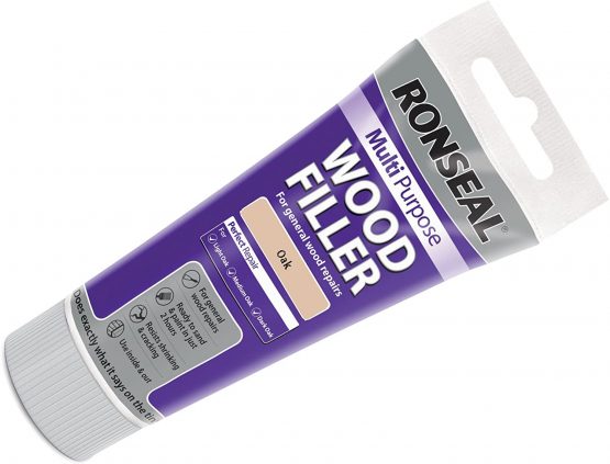 Ronseal MPWFO100G 100 g Multi-Purpose Wood Filler Tub - oak