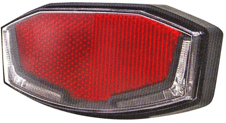Spanninga Unisex Adult v610012 a Rear Bicycle Light Red