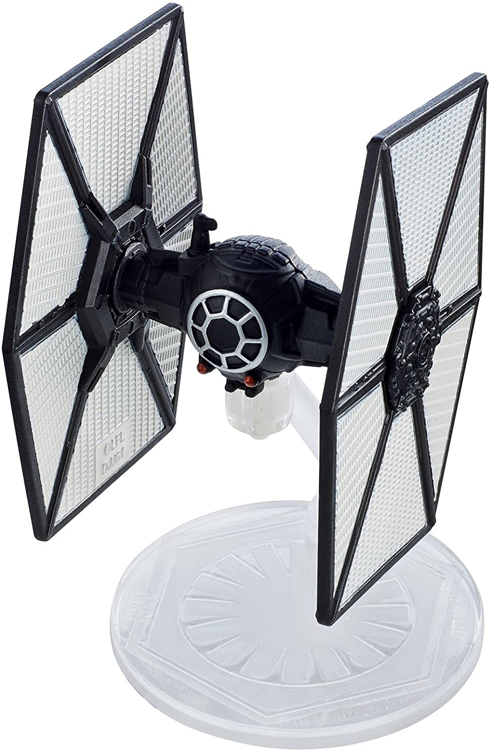 Hot Wheels Star Wars Episode VIII First Order Tie Fighter Vehicle, Medium