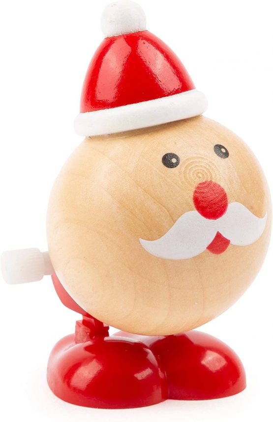 Small Foot 11468 Wind-Up Christmas Display Made of Wood, Set of 24 Figurines, Each Approx. 4 x 4 x 6 cm Toys, Multicolored - Image 3