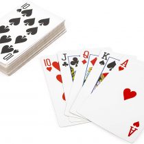 Small Foot 11367 XL Playing Cards, The Game Classics in a Robust Variation, Ages 6 Years and up Toys, Multicolored