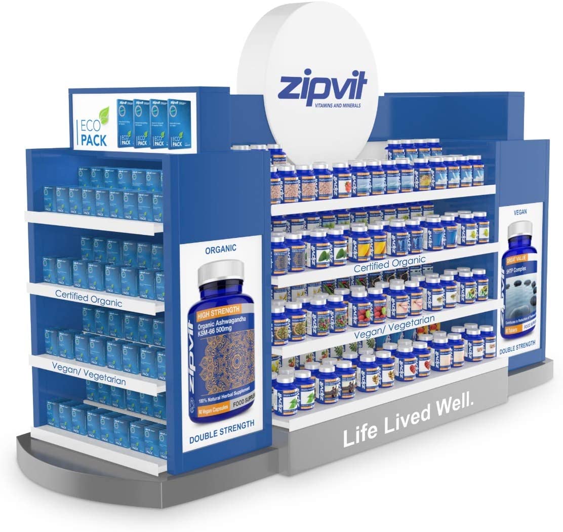 Zipvit Folic Acid Tablets 400mcg,Folate Pregnancy & Prenatal Vitamins for Women 360 Vegan Tablets, 1 count (Pack of 360) - Image 2