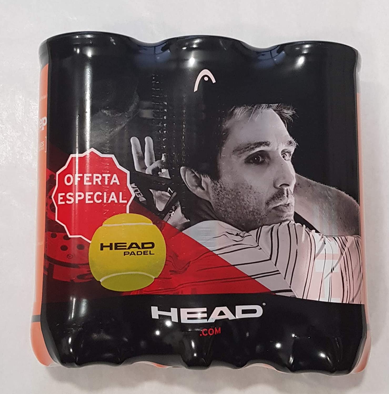HEAD Padel Team Ball Tri-Pack, Yellow - Image 3