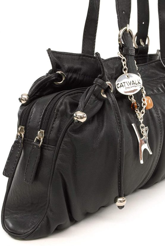 Catwalk Collection Handbags - Women's Leather Shoulder Bag - ALICE - Image 4