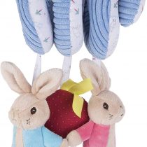 Rainbow Designs Peter Rabbit Activity Spiral for Babies - Spiral Pram and Carseat Toy - Early Development Toys