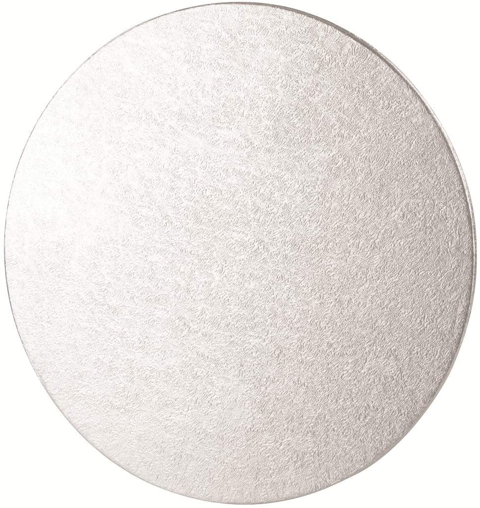 Tala 8 Inch / 20cm Diameter Cake Board, Ideal for Victoria Sponges and smaller cakes with Silver Foil base